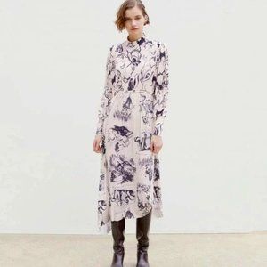 NWT ZARA x Disney Limited Edition Collection Bambi Dress - LARGE